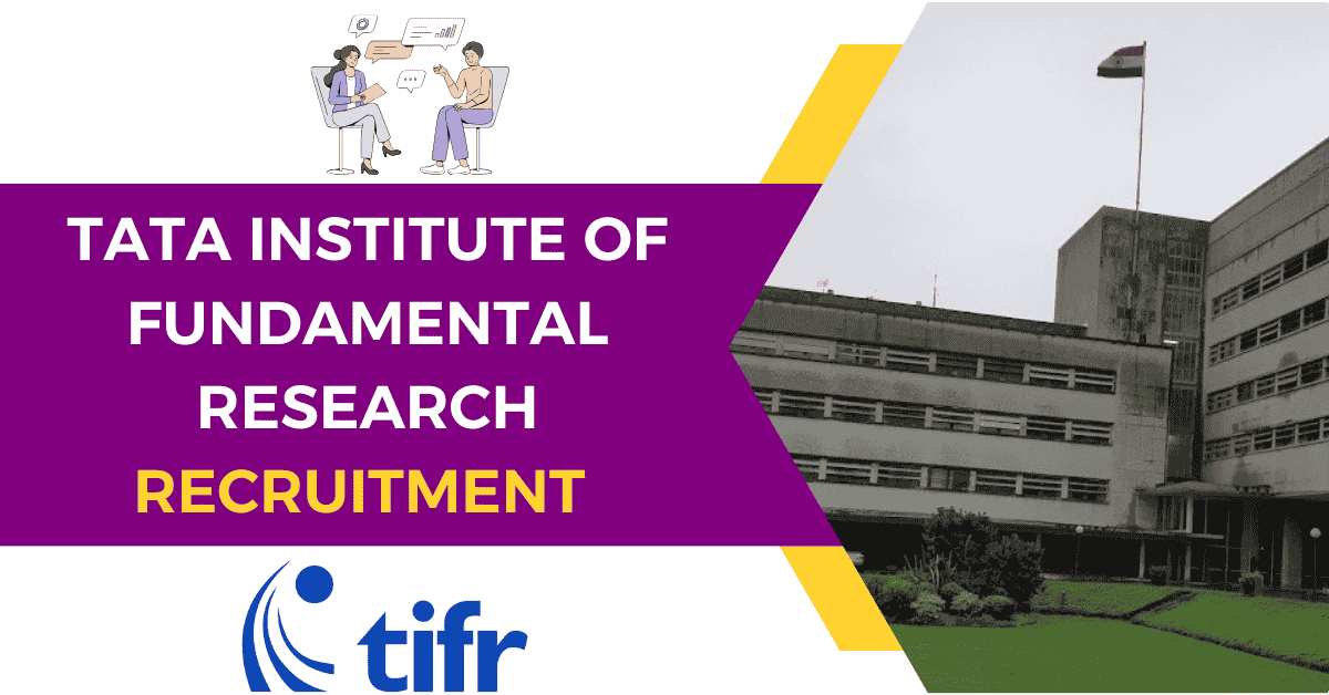 Tata Institute of Fundamental Research Job Apply