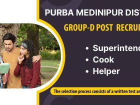 Purba Medinipur District Group-D Posts Recruitment